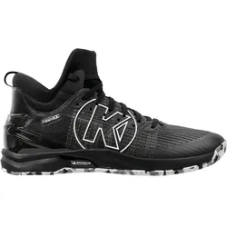 Kempa Attack Mid-Top Handballschuhe mit Michelin Laufsohle schwarz 40.5