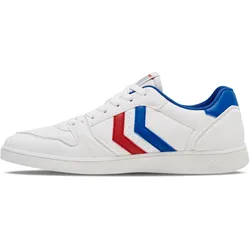 hummel, Unisex, Hallenschuhe, Handball Perfekt (38), Weiss, Blau, Rot