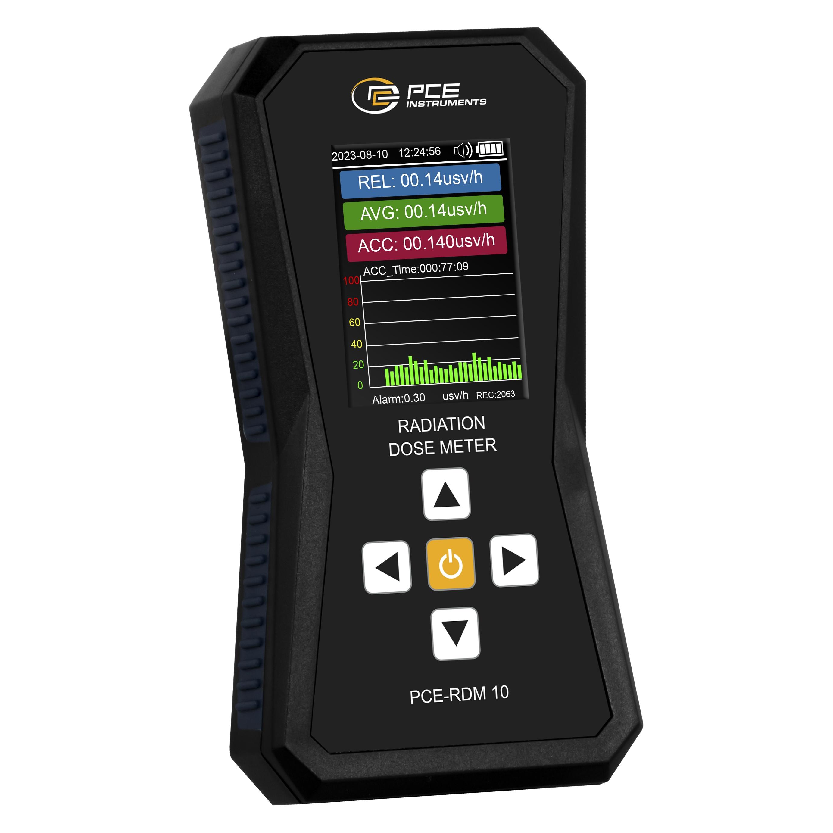PCE Instruments PCE-RDM 10 Geiger-Müller-Zählrohr Strahlung: Röntgen akustischer (PCE-RDM 10)