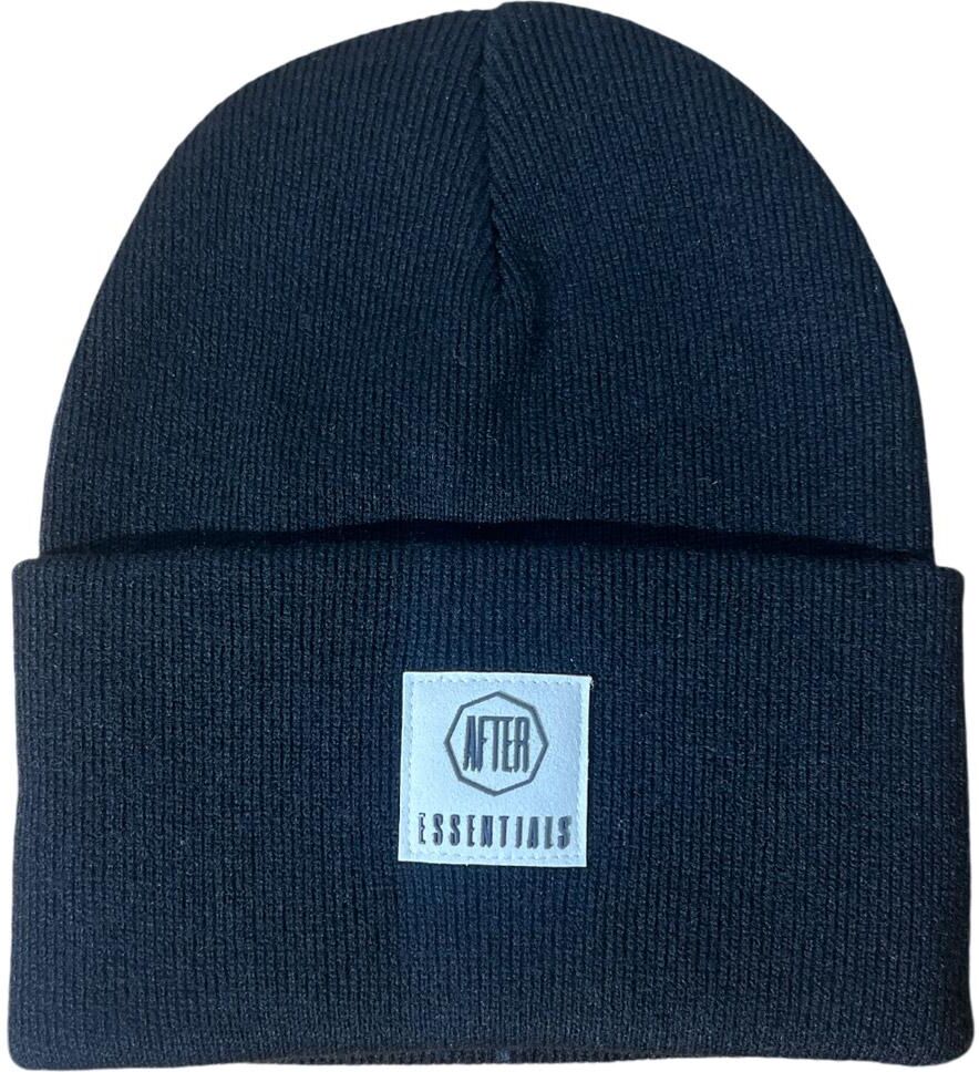 After Essentials  - Spotted Beanie Jet Black - Bonnet