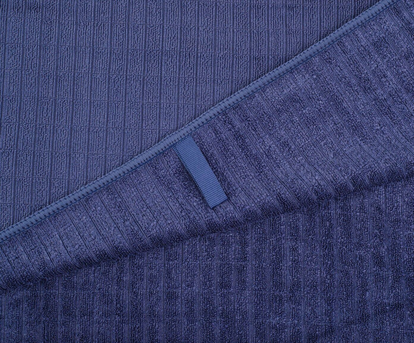 Geschirrtuch GÖZZE "Polier- und Geschirrtuch, Mikrofaser", blau (royalblau), B:50cm L:70cm, Baumwolle, Polyamid, Geschirrtücher, Geschirrtuch, schnelltrocknend und kochfest royalblau 3 Stk., Baumwolle Polyamid