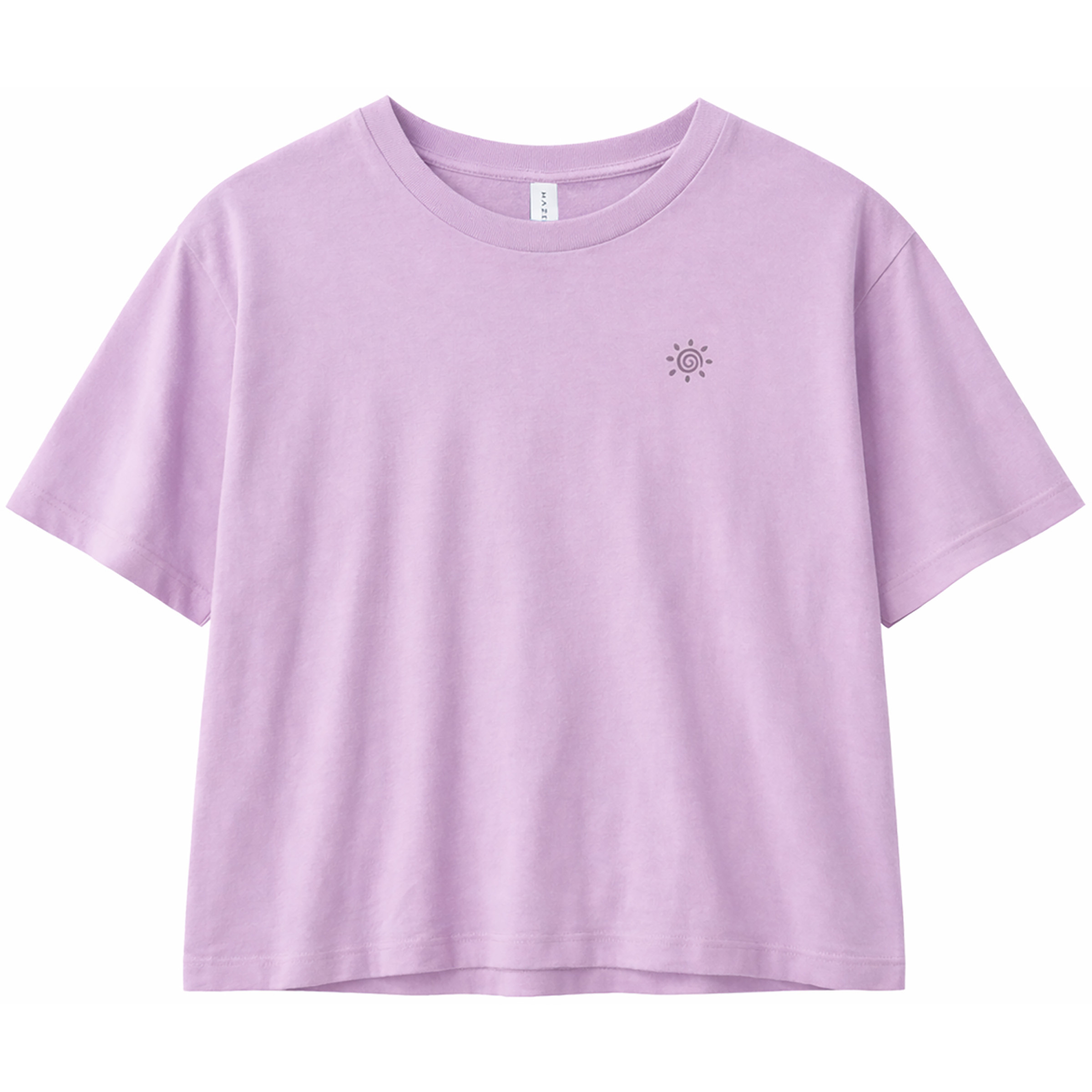 Mazine Back Print Damen T-Shirts rosa Größe M Lifestyle Hautfreundlich