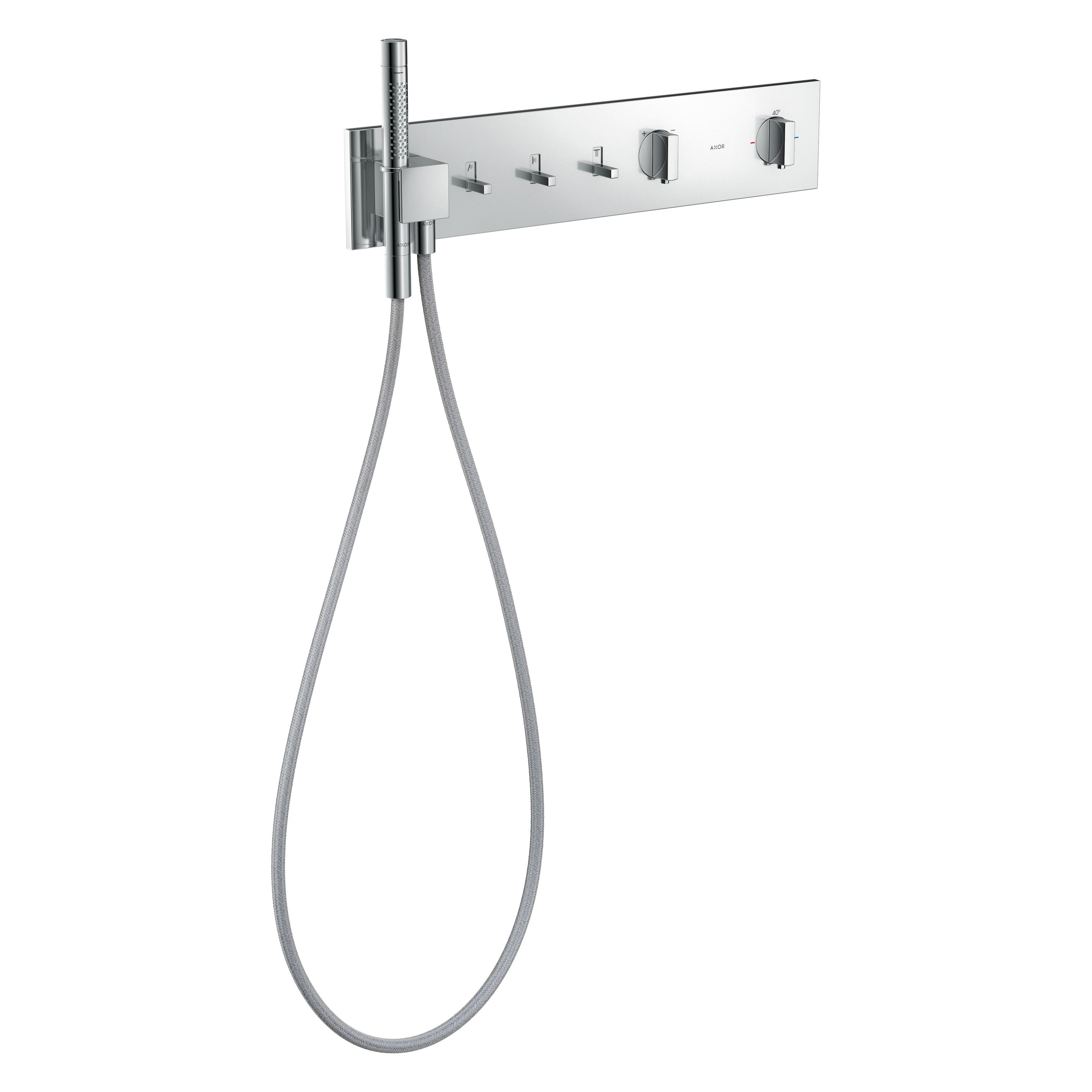 hansgrohe AXOR ShowerComposition Thermostatmodul Select, 3 Verbraucher, 540/110, 12572 (12572000)