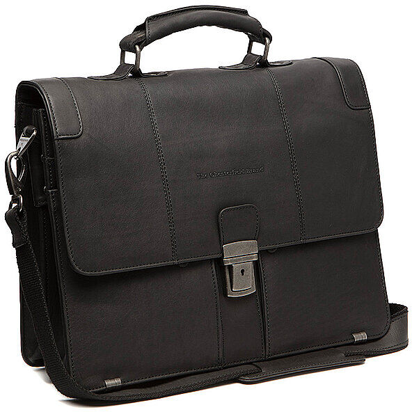 THE CHESTERFIELD BRAND Ledertasche - Aktentasche STUTTGART 14 schwarz EG