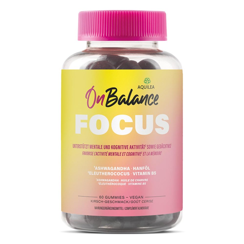 Uriach Germany GmbH Aquilea OnBalance Focus Gummies 19739305