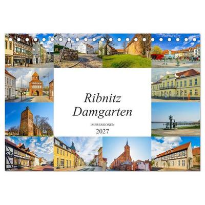 Ribnitz Damgarten Impressionen (Tischkalender 2027 DIN A5 quer), CALVENDO Monatskalender