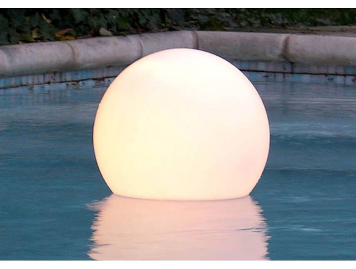 SLIDE lampe flottante pour extérieur ACQUAGLOBO (Ø 30 cm - Polyéthylène)