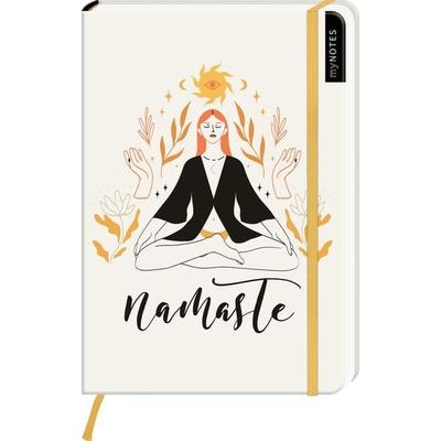 myNOTES Notizbuch A5: Namaste