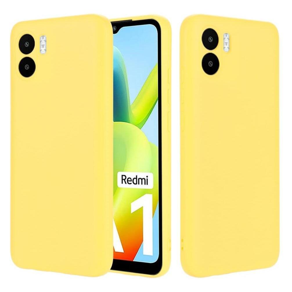 Cover-Discount Xiaomi Redmi A2 / A1 - Silikon Gummi Hülle gelb (Xiaomi Redmi A1) (660119412B)