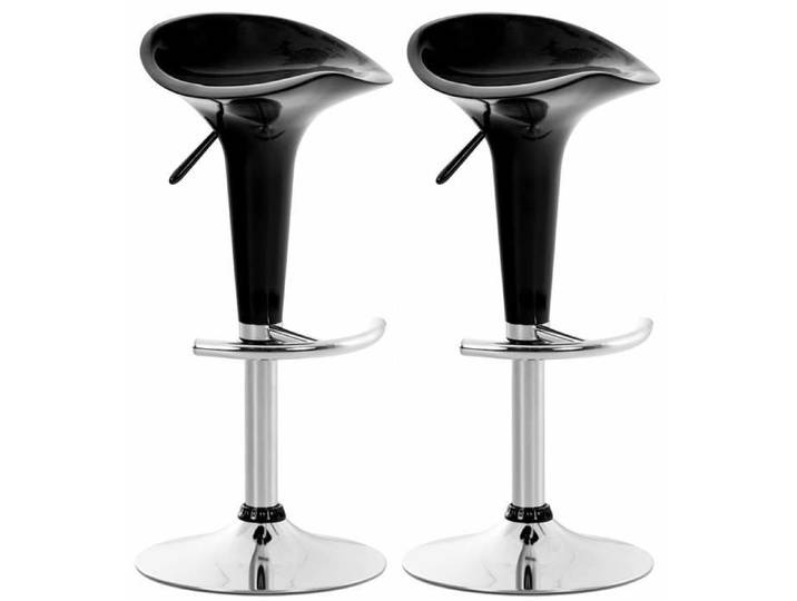 Set de 2Tabouret De Bar -MAILLAT(Noir)