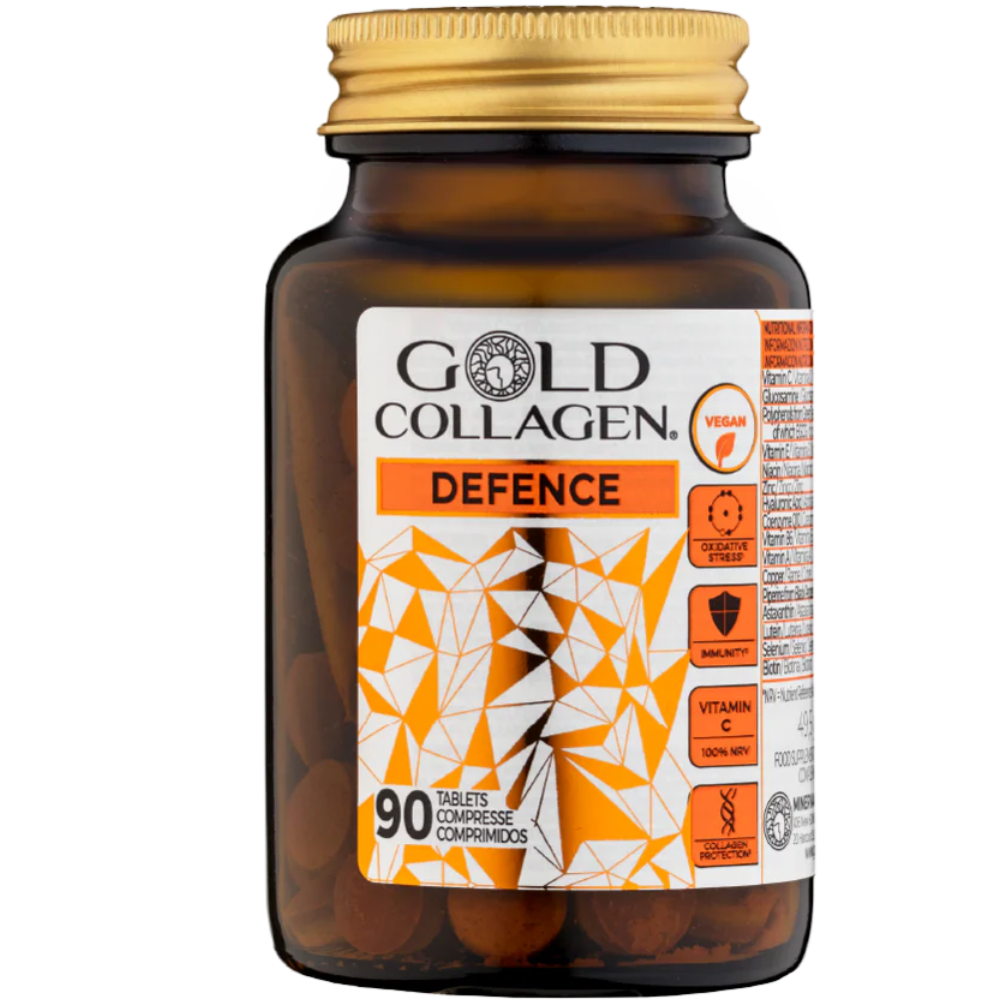 Gold Collagen Defence Food Supplement Antiaging 90&nbsp;pills