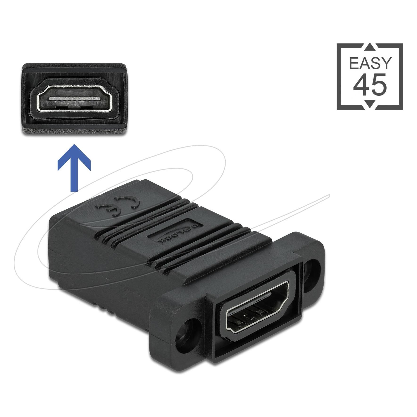 Delock HDMI (Typ A) - HDMI (Typ A) (HDMI, HDMI) (81307)