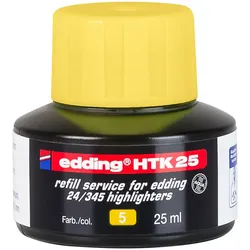 edding HTK 25 Nachfülltinte gelb