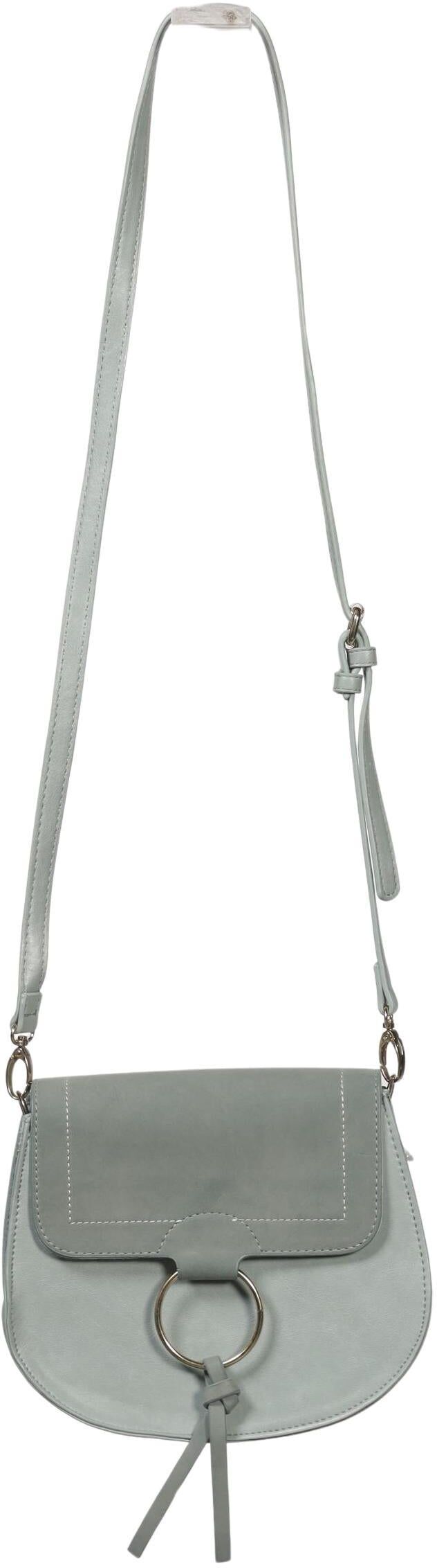 NAF NAF Damen Handtasche klein, Hellblau, Kunstleder - Second Hand