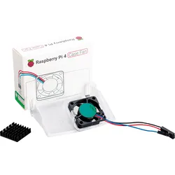 RASP PI FAN-COOL - Gehäusezubehör - Kühlung f. orig. RPi 4 Gehäuse