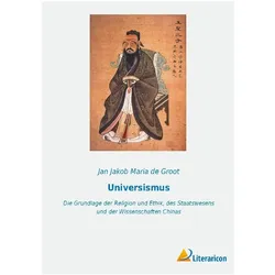 Universismus, Sachbücher von Jan Jakob Maria de Groot