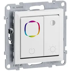 Legrand 765145 SEANO RGB-Dali-Dimmer für einen 1 Bereich in der Farbausführung Ultraweiß