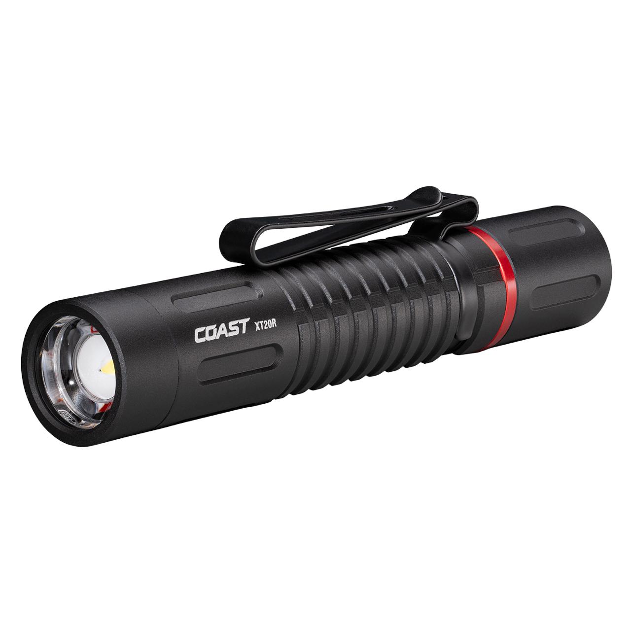 Coast XT20R wiederaufladbare Taschenlampe mit Fokus, 520 Lumen (10.70 cm, 520 lm) (COAST)