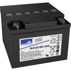 GNB Sonnenschein A412/20 G5 NGA4120020HS0BA Bleiakku 12 V 20 Ah Blei-Gel (B x H x T) 167 x 126 x 176 mm M5-Schraubanschluss Wartungsfrei