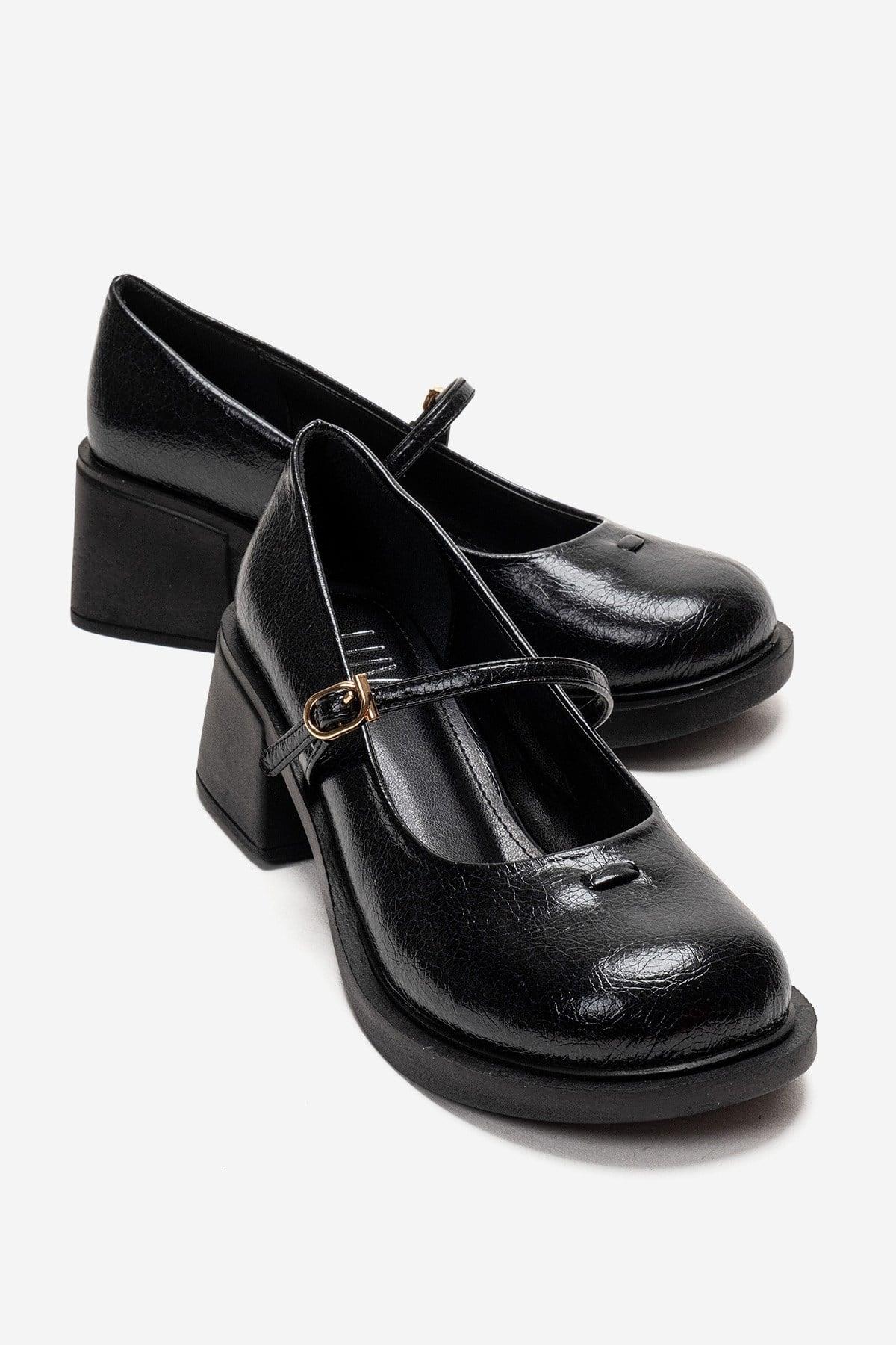 Luanda Blockabsatz Mary-Jane-Schuhe