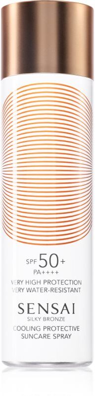 Sensai Silky Bronze Cooling Protective Suncare Spray schützendes Spray gegen UV-Strahlung SPF 50+ PA ++++ 150 ml