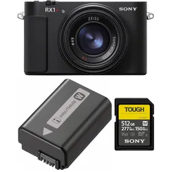 Sony DSC-RX1R III + Sony NP-FW50 Akku + Sony SDXC 512GB Tough UHS-II