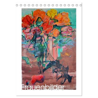 Frauenbilder - burleske Gemälde (Tischkalender 2026 DIN A5 hoch), CALVENDO Monatskalender