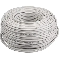 LogiLink Netzwerkkabel (SF/UTP, CAT5e, 100 m), Netzwerkkabel