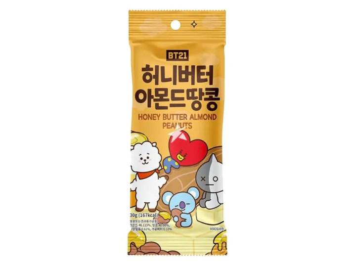 BT21 Amandes au miel et beurre - 30 g