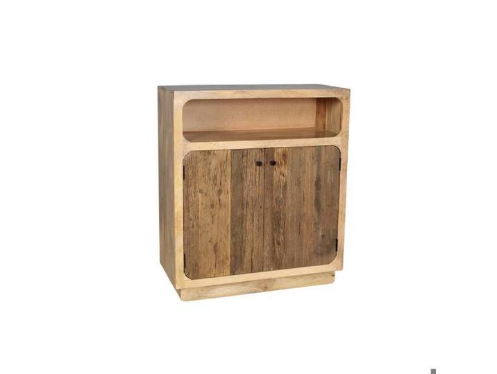 Buffet haut en bois de manguier et bois recyclé Barry