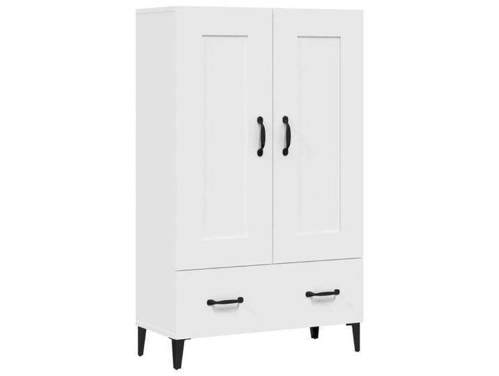 “SALE 2025”Buffet haut - Classique - Commode Chambre - Blanc 70x31x115 cm - Bois d'ingénierie chill869227