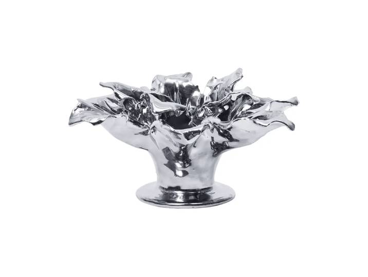Ferm Living Bougeoir Holly Leaf Argent