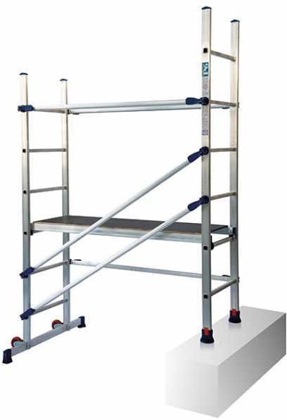 Facal P6 - Trabattello in alluminio per scale  - Zoppo - Altezza 1.89m