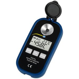 PCE Refraktometer DRA 1, digitales Handrefraktometer, misst Konzentration von Frostschutzmittel