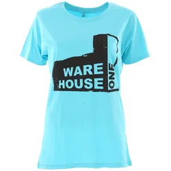 WH1 USED FACTORY Slim Fit Lady T-Shirt aqua - XL