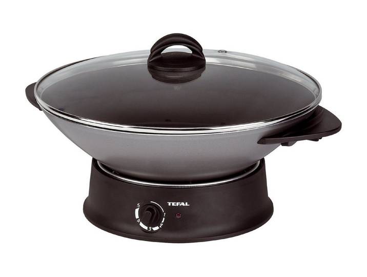 Tefal Elektrische Wokpfanne WO 3000, 1200 W, mit THERMOSPOT®