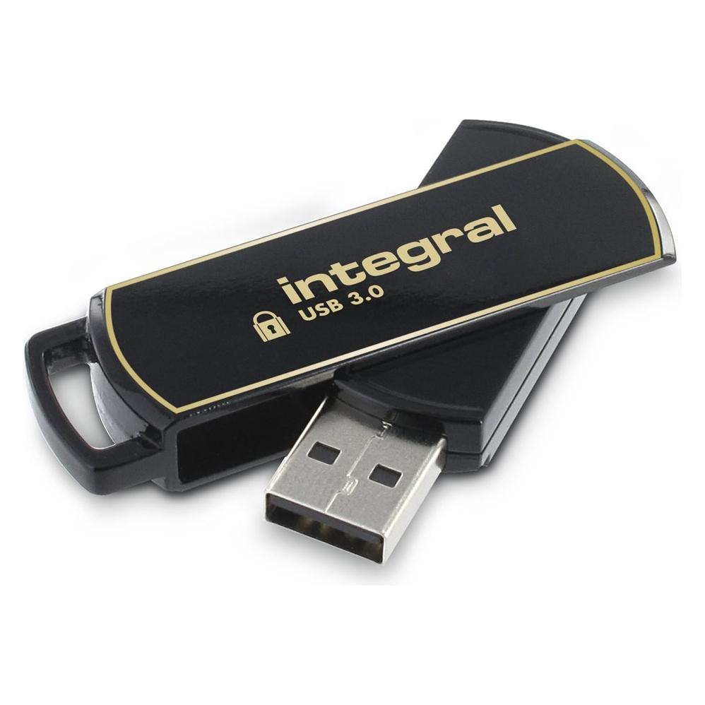 Integral Pendrive Secure 360, 16 GB (INFD16GB360SEC3.0) (16 GB, USB-A) (INFD16GB360SEC3.0)