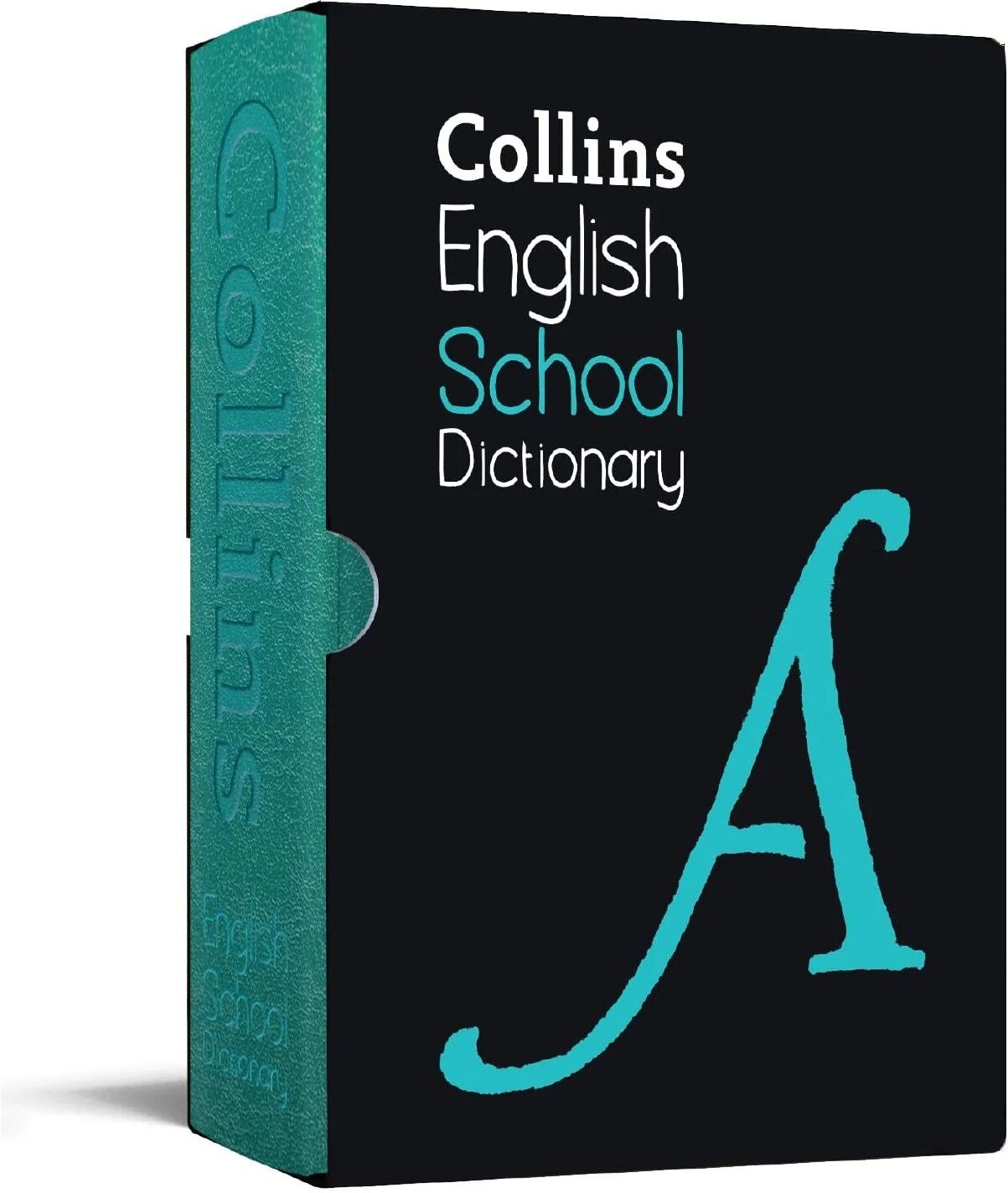 Collins School Dictionary: Gift Edition by Collins Dictionaries - Vegan Leather Hardback with Slipcase - 20,000+ Definitions - Ages 11+ - KS3