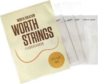 Worth Strings CT-LG Tenor Ukulele Set Transparent