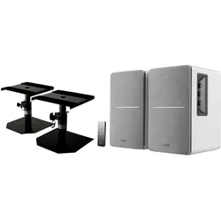 Edifier Studio R1280T WS 2.0 Lautsprechersystem White Set Stativ