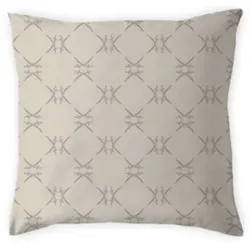Kissenhülle SANSIBAR Säbel (BH 40x40 cm) - beige - BH 40x40 cm
