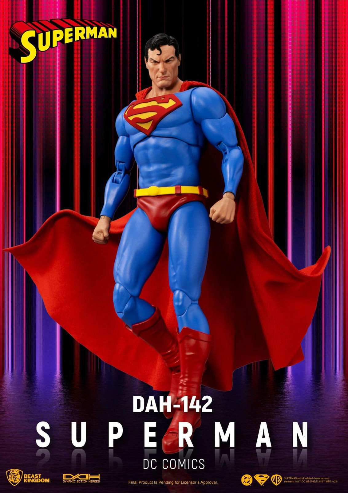 Beast Kingdom Toys DC Comics Superman actiefiguur, 20 cm