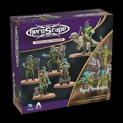 Heroscape: Chain Gruts and Ramosaur Rider Army Expansion