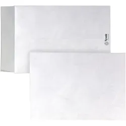 Tyvek, Versandtasche + Luftpolstertasche, Versandtaschen B5 oF/hk weiss 176x250mm 55g Karton 100 Stück (100 Stk.)