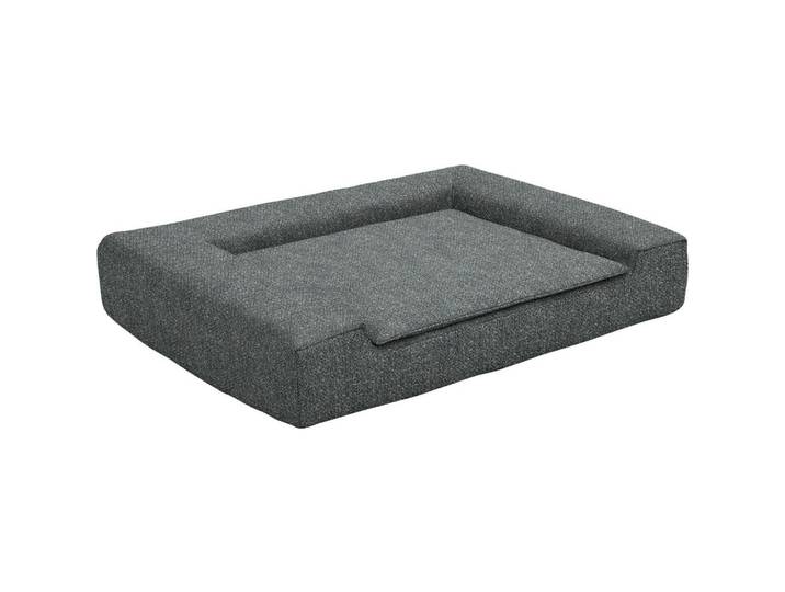 Sedda Hundebett, Graugrün, Textil, Füllung: Schaumstoff, rechteckig, 80x15x60 cm, pflegeleicht, kratzfest, besonders weich, Bezug abnehmbar und waschbar, Freizeit & Co, Tierbedarf, Hundebetten