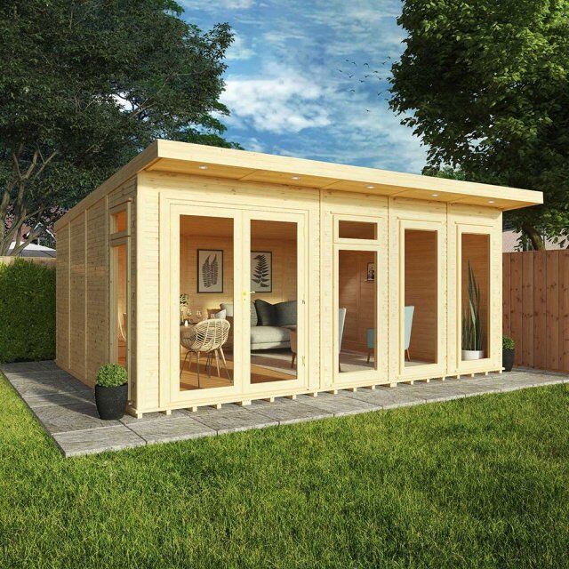 Mercia 5m x 4m Insulated Garden Room - Free Installation