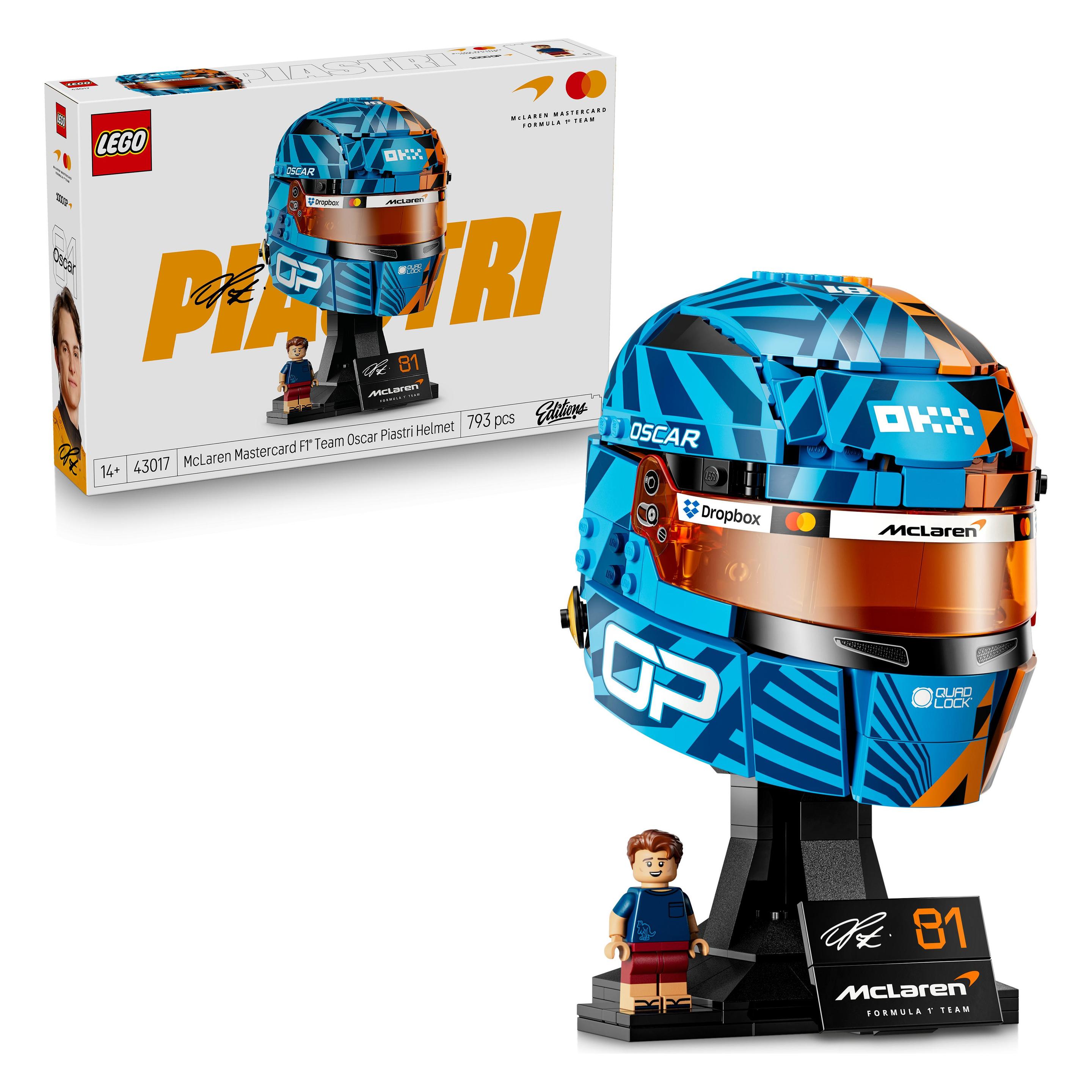 LEGO McLaren Mastercard F1 Team Oscar Piastri Helm (LEGO Editions) (43017)