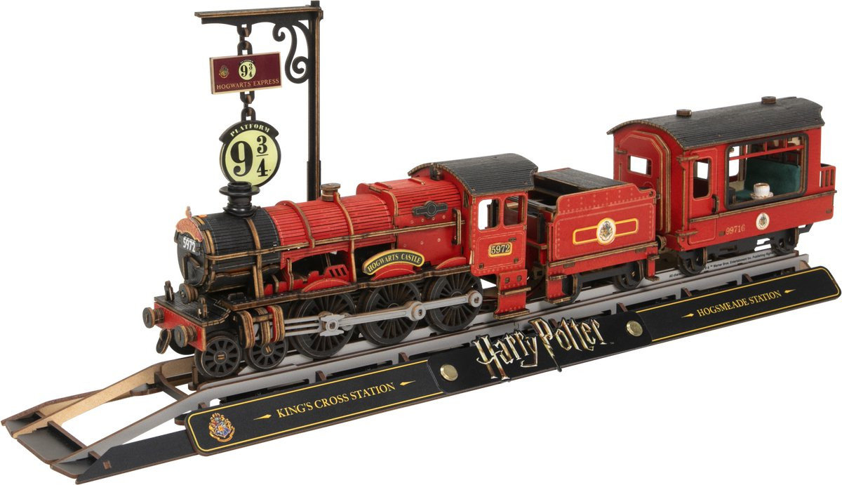 Disney Harry Potter Hogwarts Express 3D Houten Puzzel Modelbouwpakket