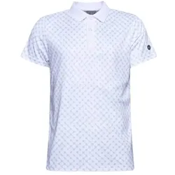 Cross Topo Golf Herren Polo weiss