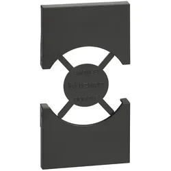 BTicino KG03 LivingNow 2M Abdeckung für Steckdose Schuko/italienisch Black